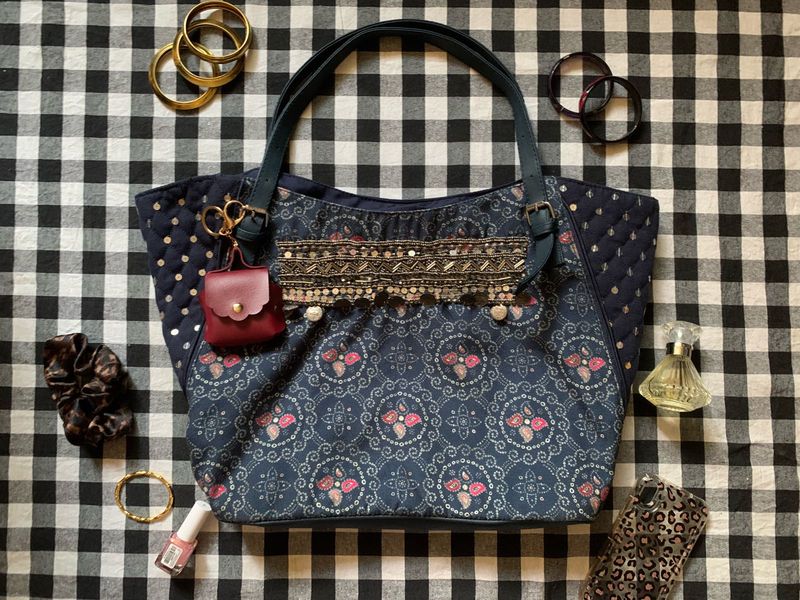 Bohemian Blue Shoulder Bag