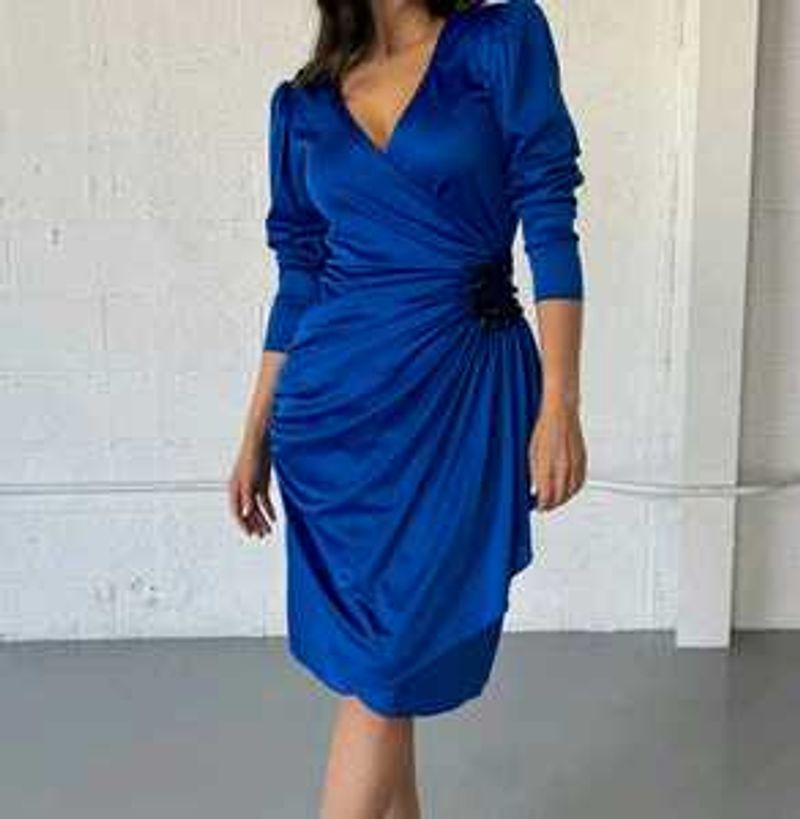 Vintage Blue Dress