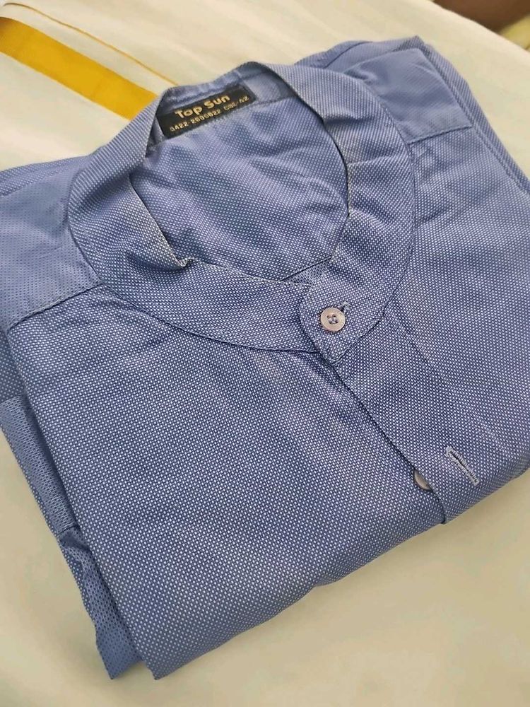 Men's Blue Kurta