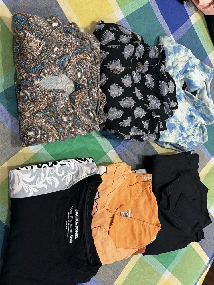 Men's Printed Shirts Bundle