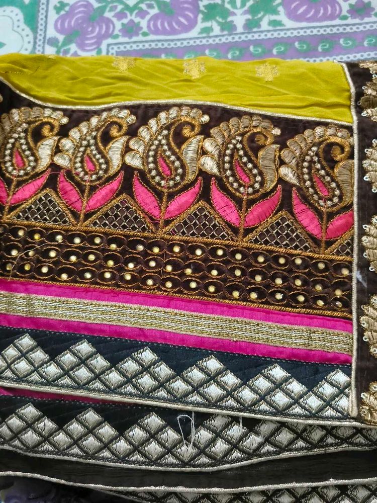 Designer Embroidered Saree