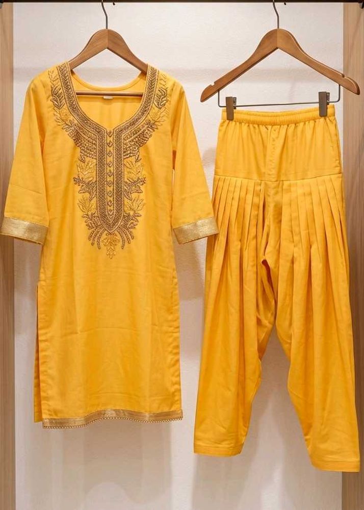 kurta patiyala set