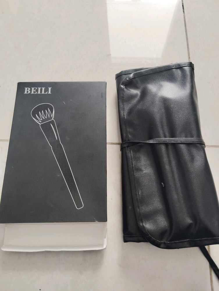 BEILI Makeup Brush Set with Case