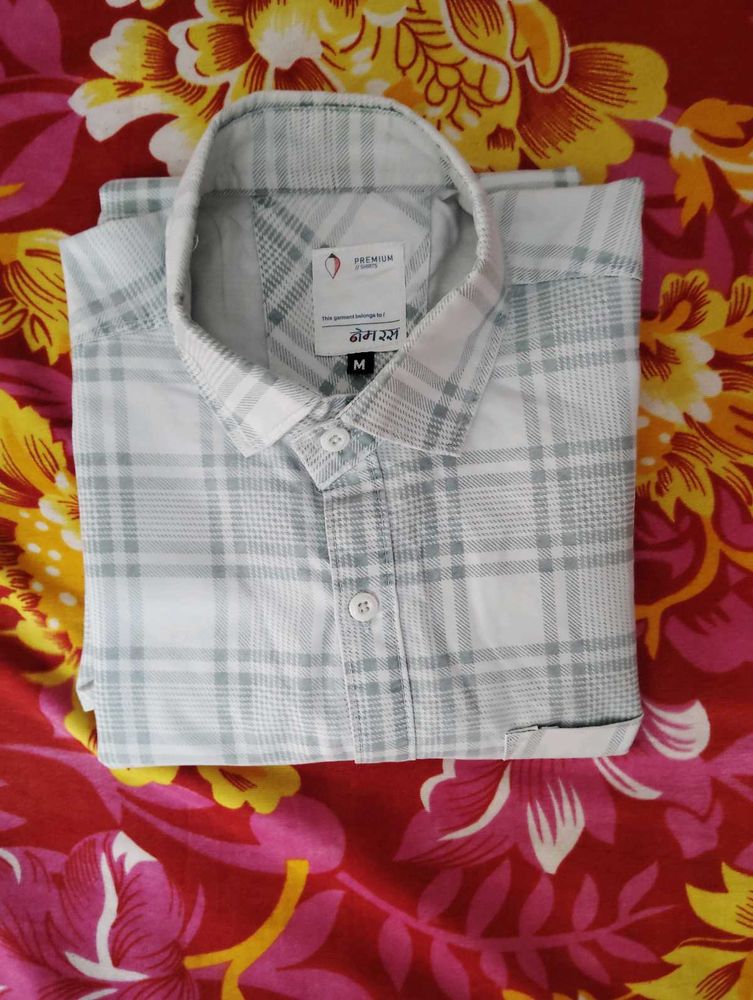 Men's Checked Casual Shirt