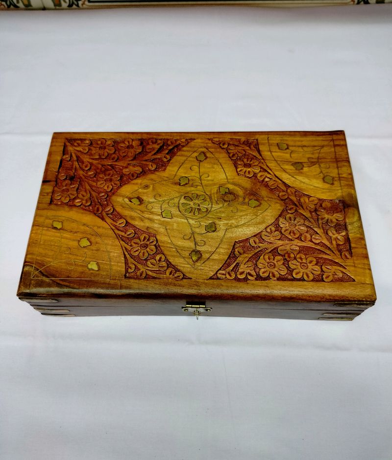 Brand New Wooden Jewellery Box
