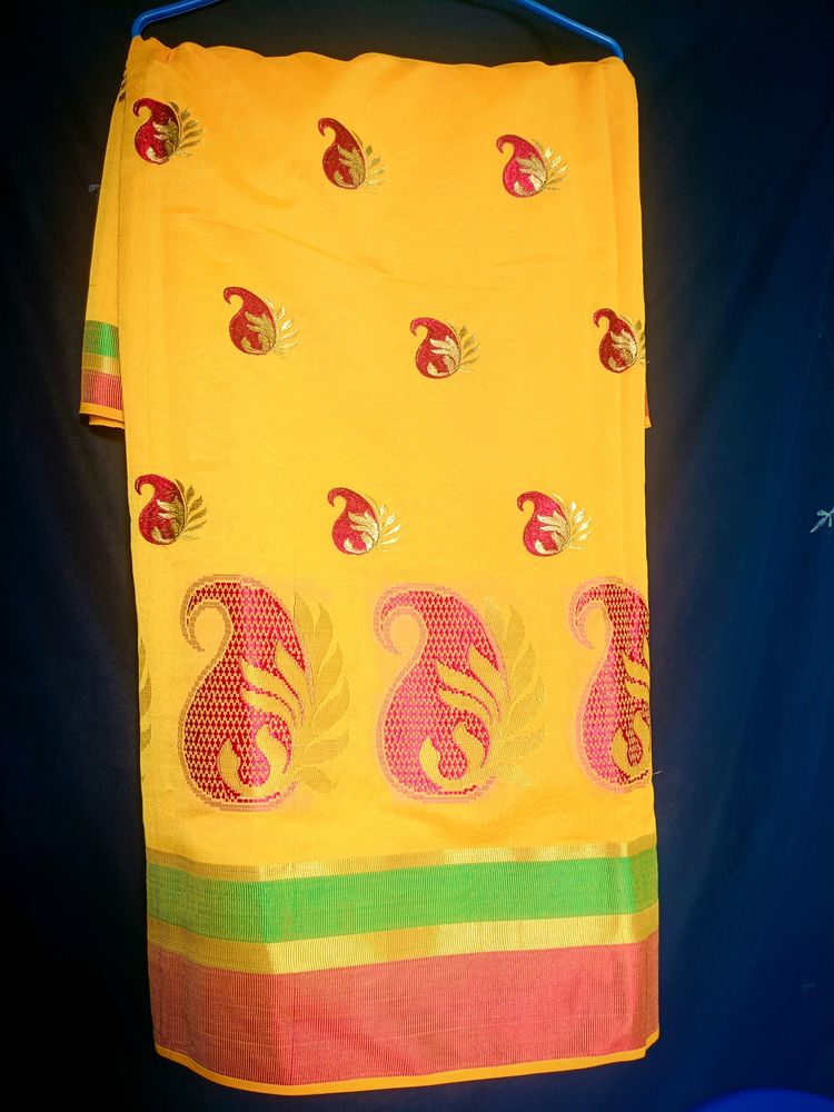 Yellow Saree