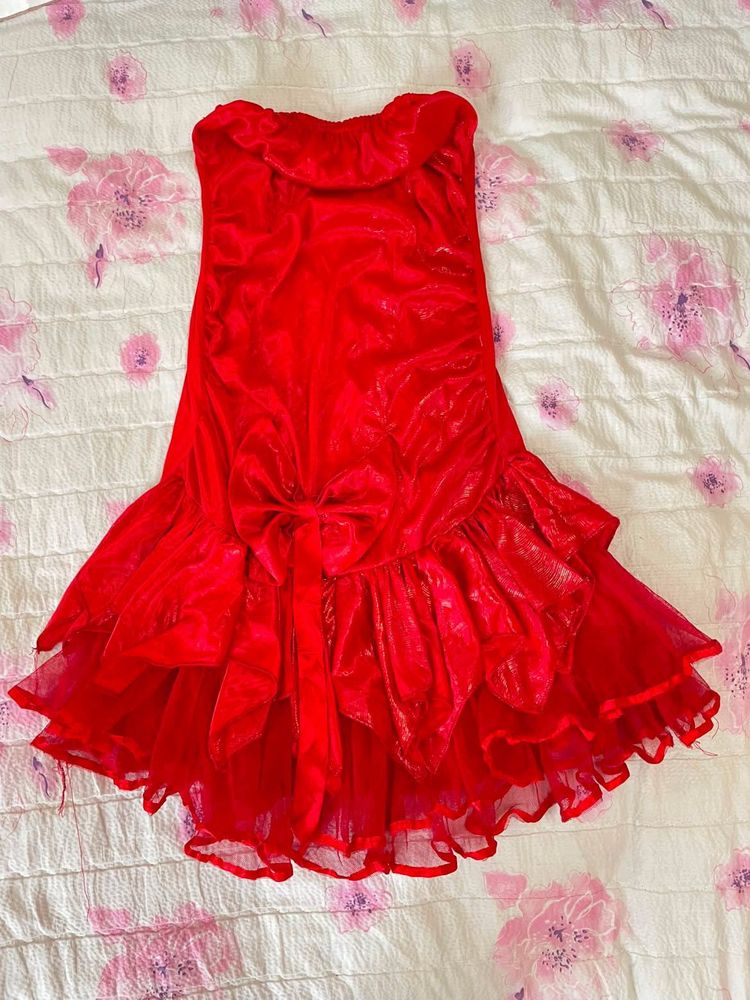 Stunning Red Party Dress
