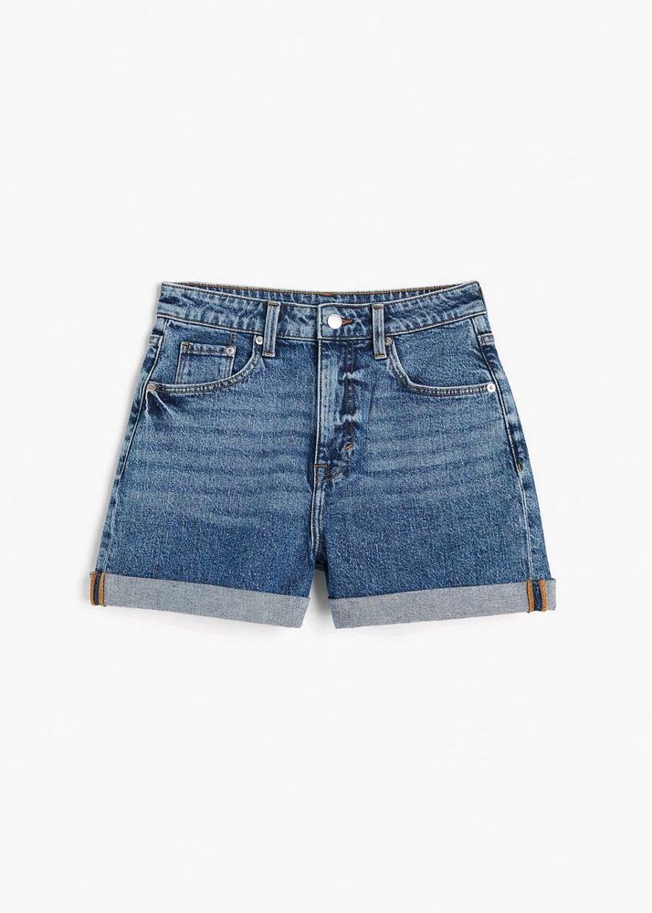 Classic Blue Denim Shorts