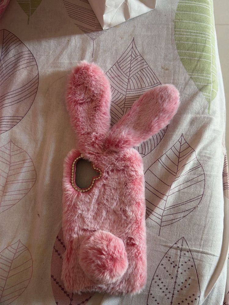 Fluffy Bunny IPhone 16 Plus Cover