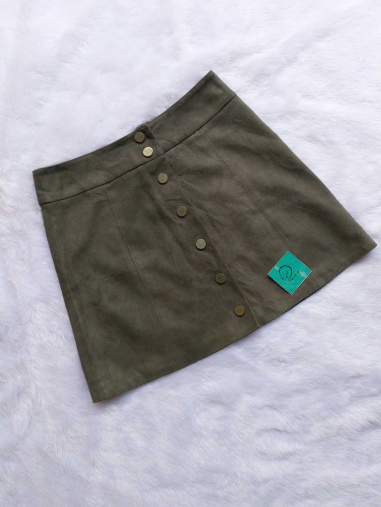 ♥️Olive Green Mini Skirt♥️
