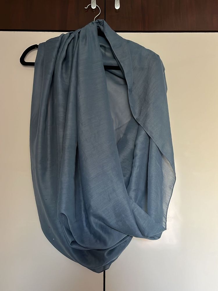 Blue Circular Scarf 🤷‍♀️🧣🧵