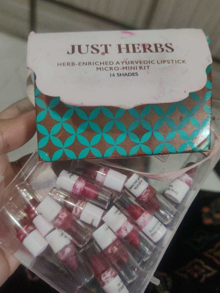 Just Herbs Lipstick Micro-Mini Kit