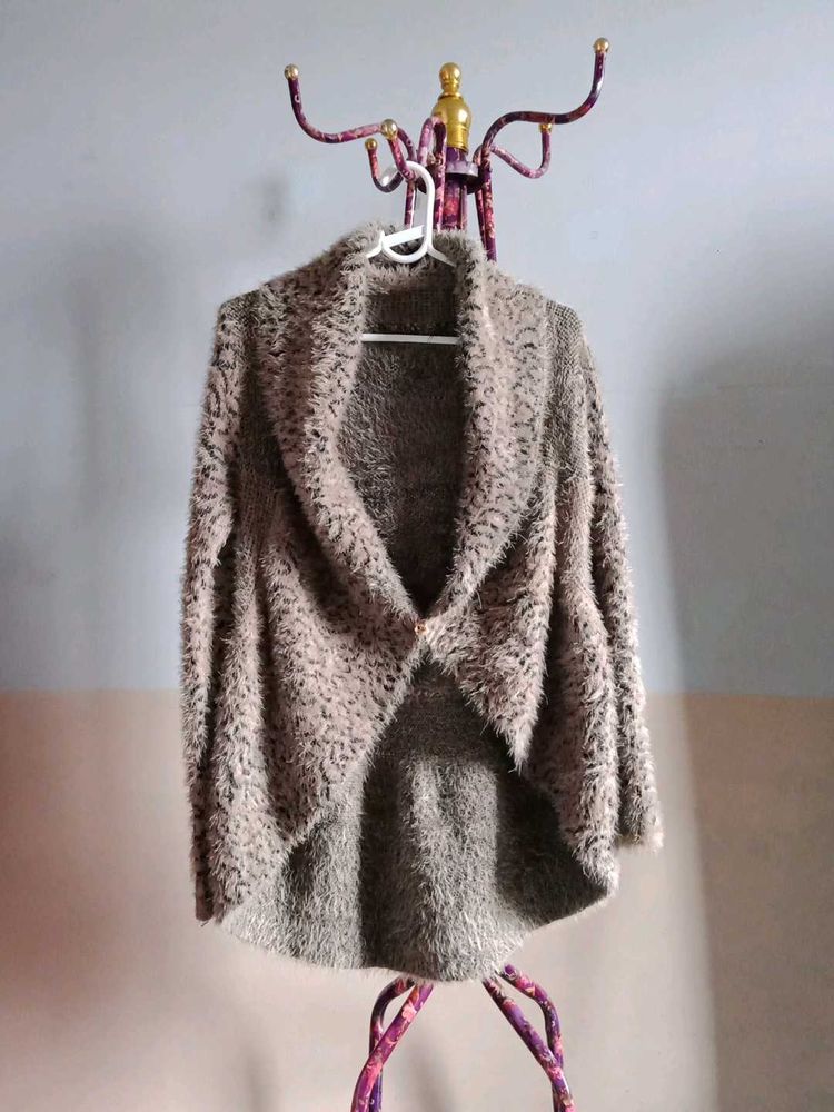 Cozy Fuzzy Cardigan