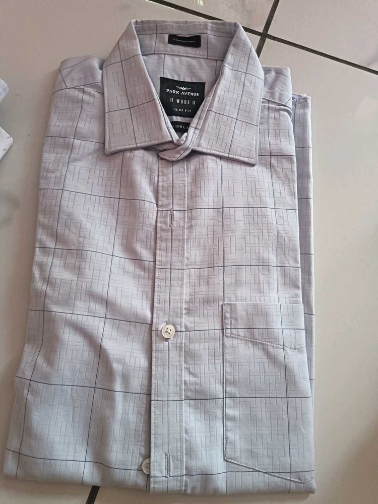 Men's Slim Fit Checkered Shirt(new)