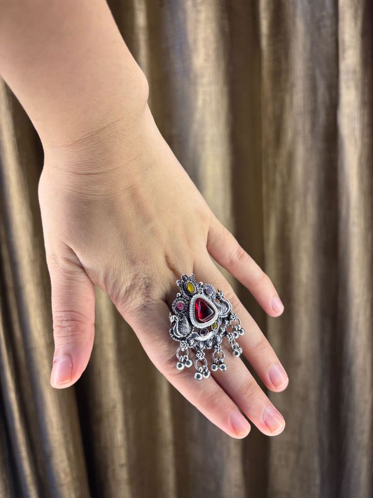 German silver ring