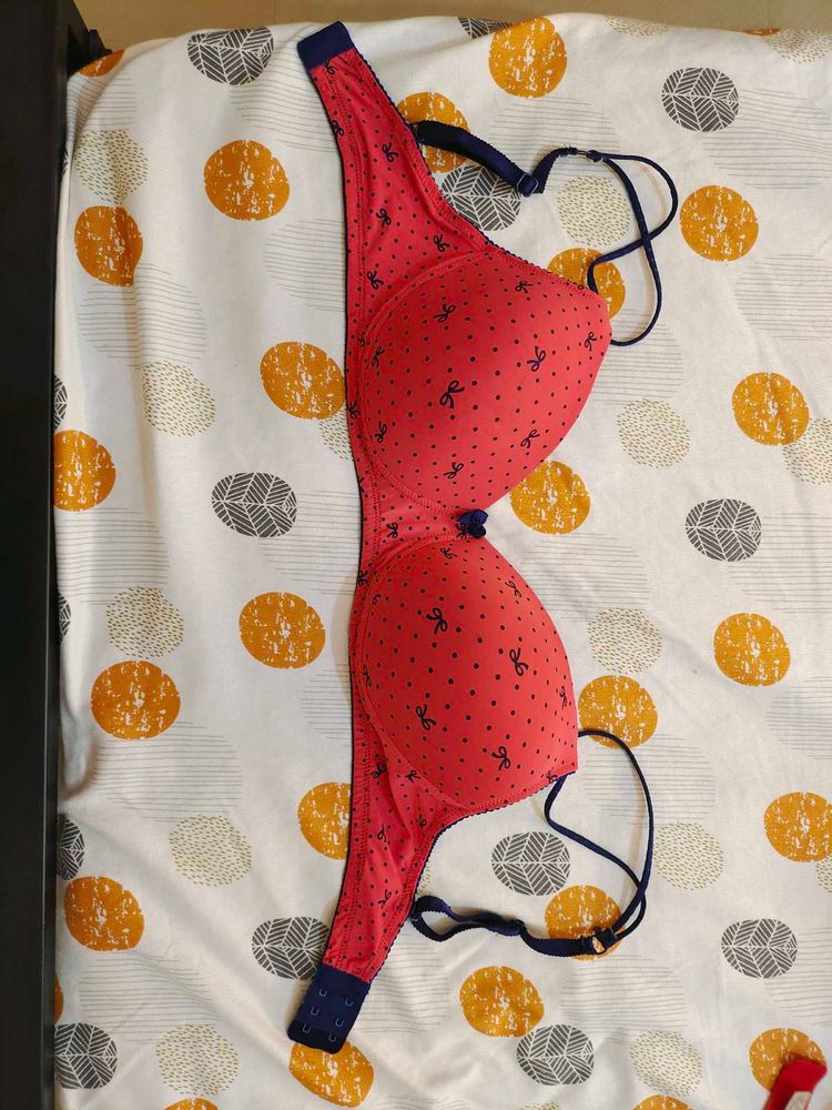 Red Polka Dot Bra