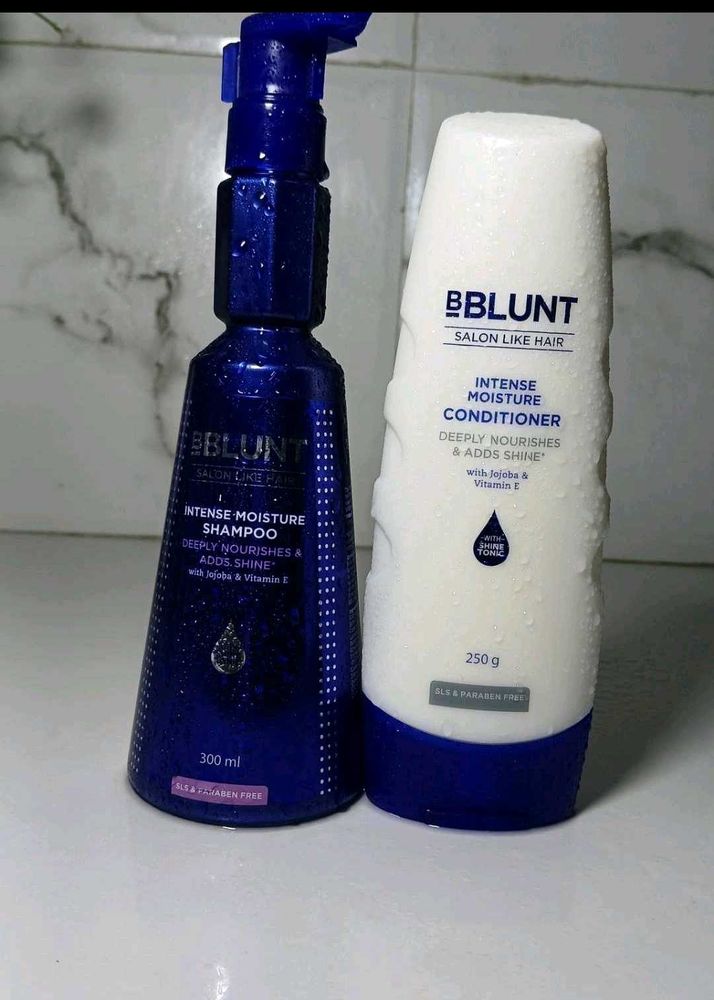 BBlunt Intense Moisture Shampoo &amp; Conditioner Set