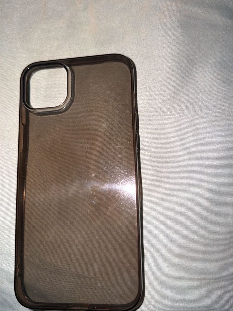 Smoky black tinted Transparent Phone Case