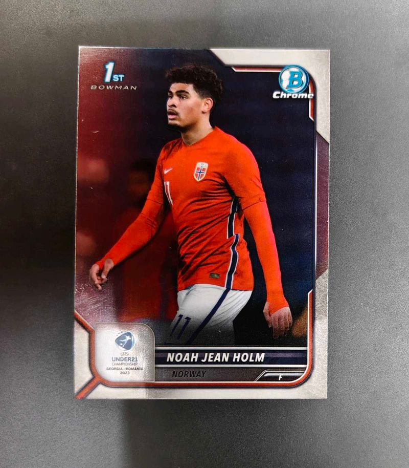 1st Bowman Chrome Prospect - Noah Jean Holm