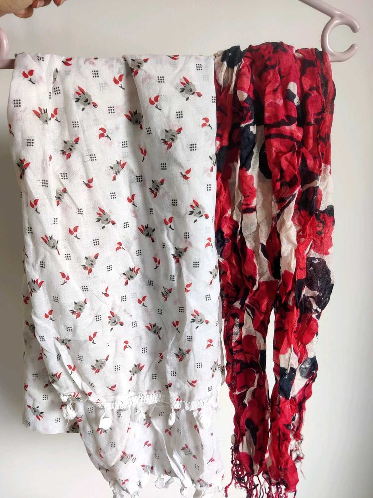 Floral Print Scarfs