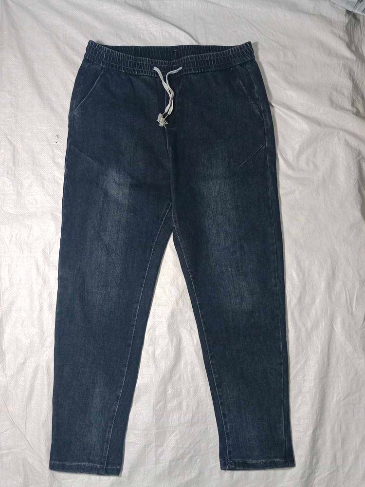 Casual Denim Joggers