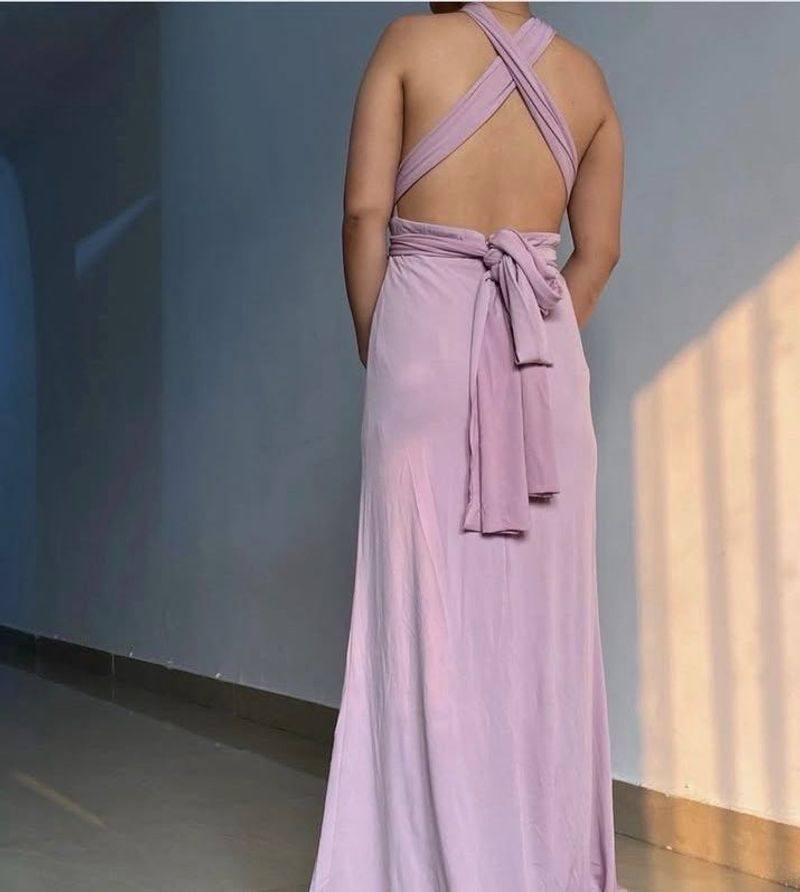 Lilac Maxi Dress