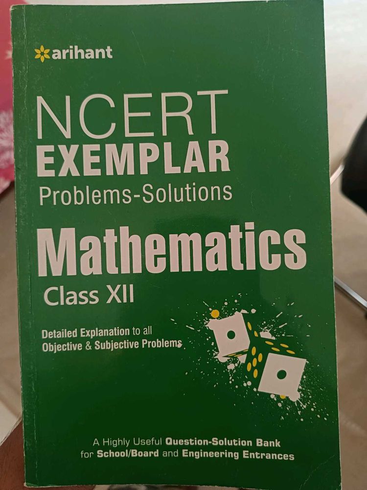 NCERT Exemplar Mathematics Class XII