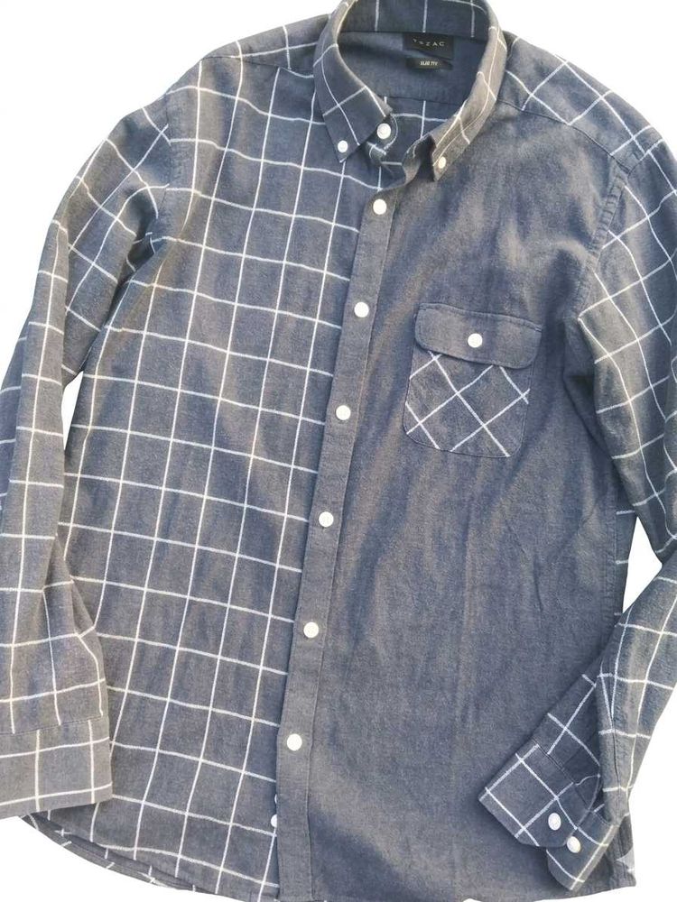 Men's Checkered Long Sleeve Shirt