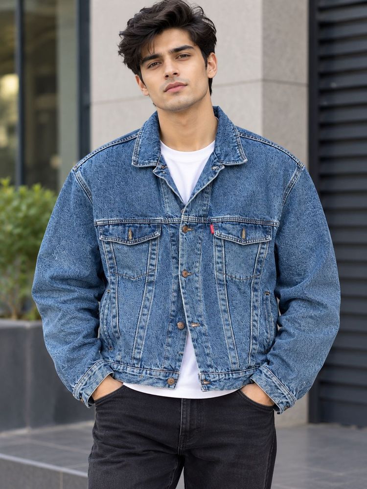 DIESEL Classic Blue Denim Jacket
