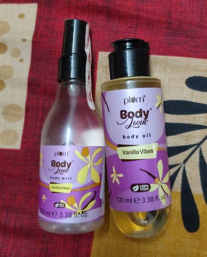 Plum BodyLovin' Vanilla Vibes Mist &amp; Oil