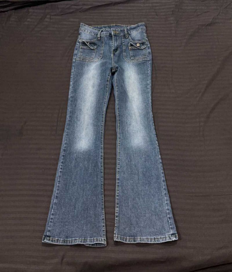Korean Y2k Bootcut jeans