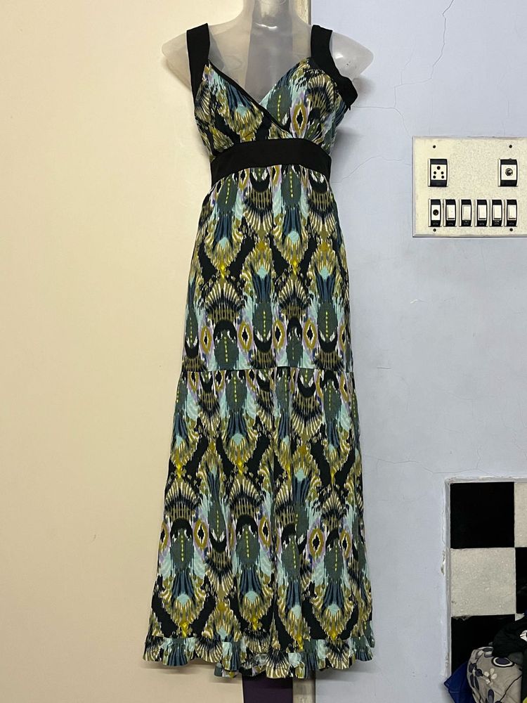 Pintrest padded Boho Maxi Dress