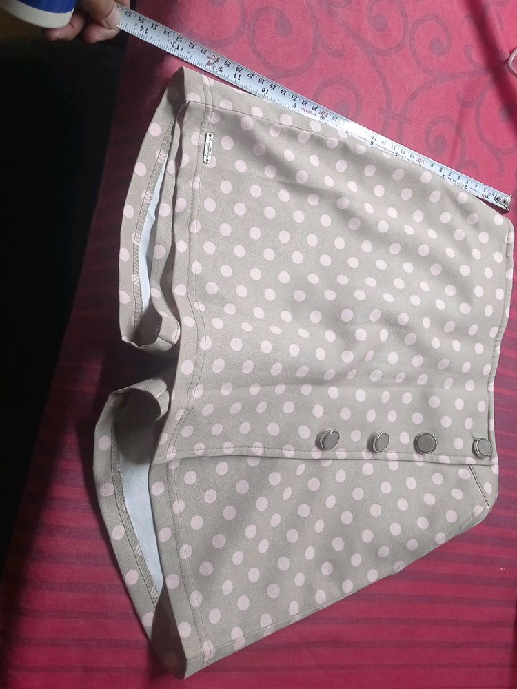Shorts With Wrap Skirt
