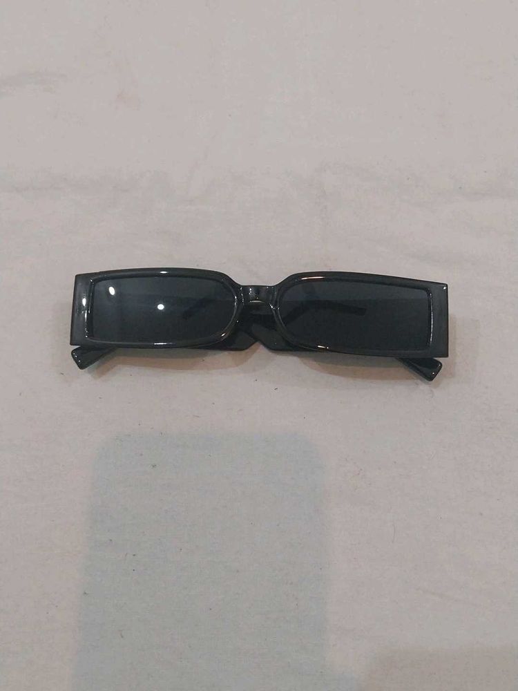 Rectangular Black Sunglasses