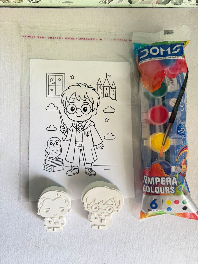 Harry Potter Coloring &amp; Craft Kit