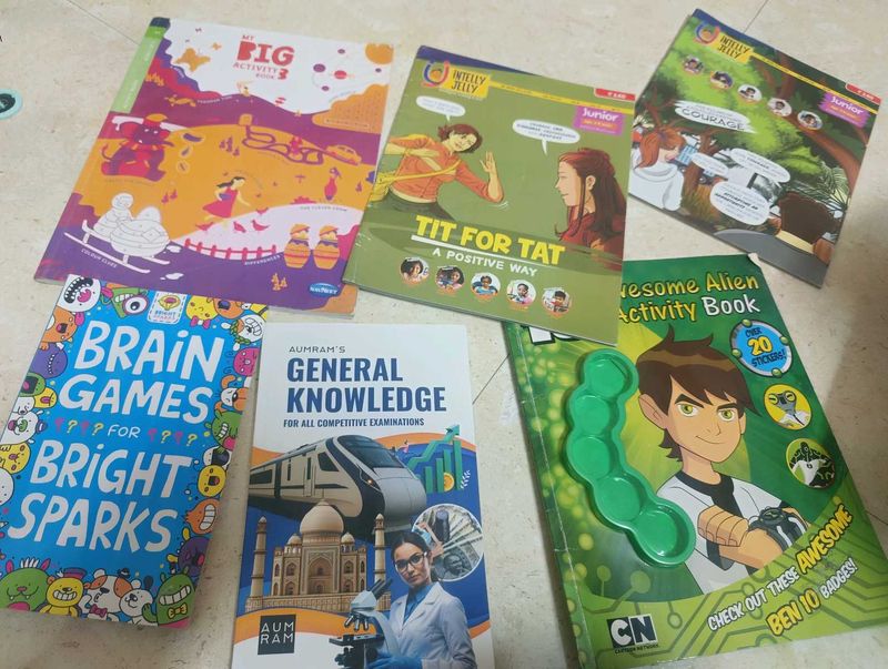 Kids Activity Books Bundle