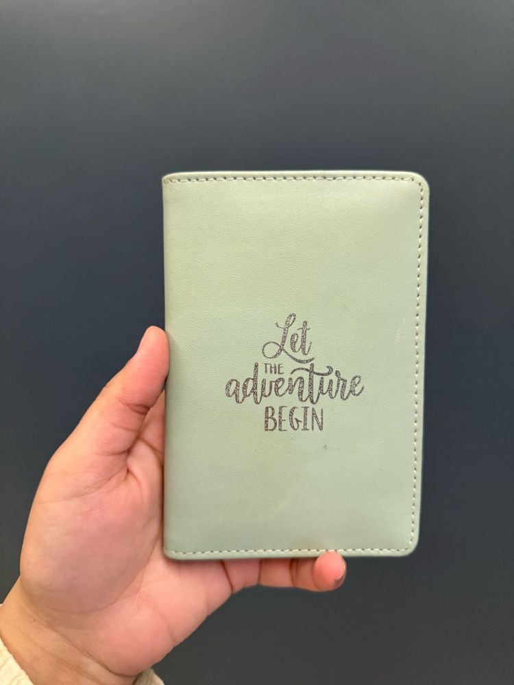 Passport Case/ Cover - Sky Blue Colour
