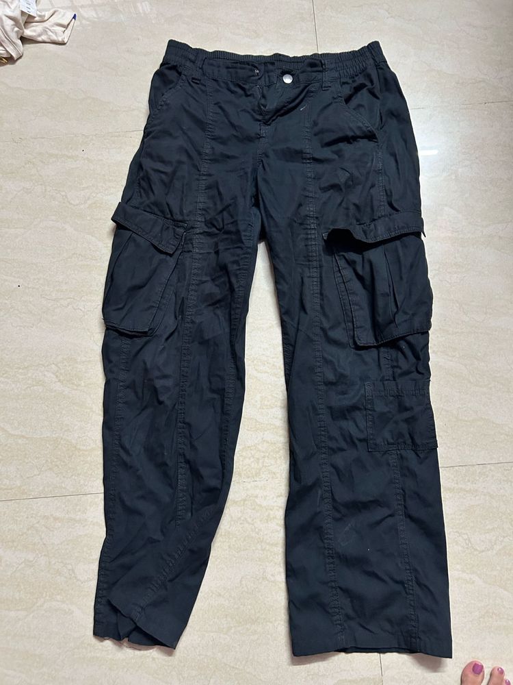 Black Cargo Pants