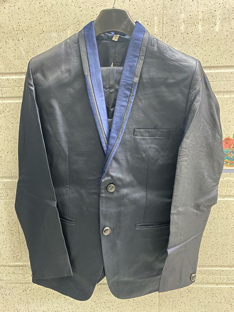Raymond Men’s 3 Piece Navy Blue Suit Set