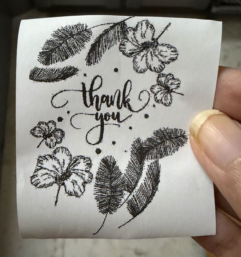 Thank You Stickers