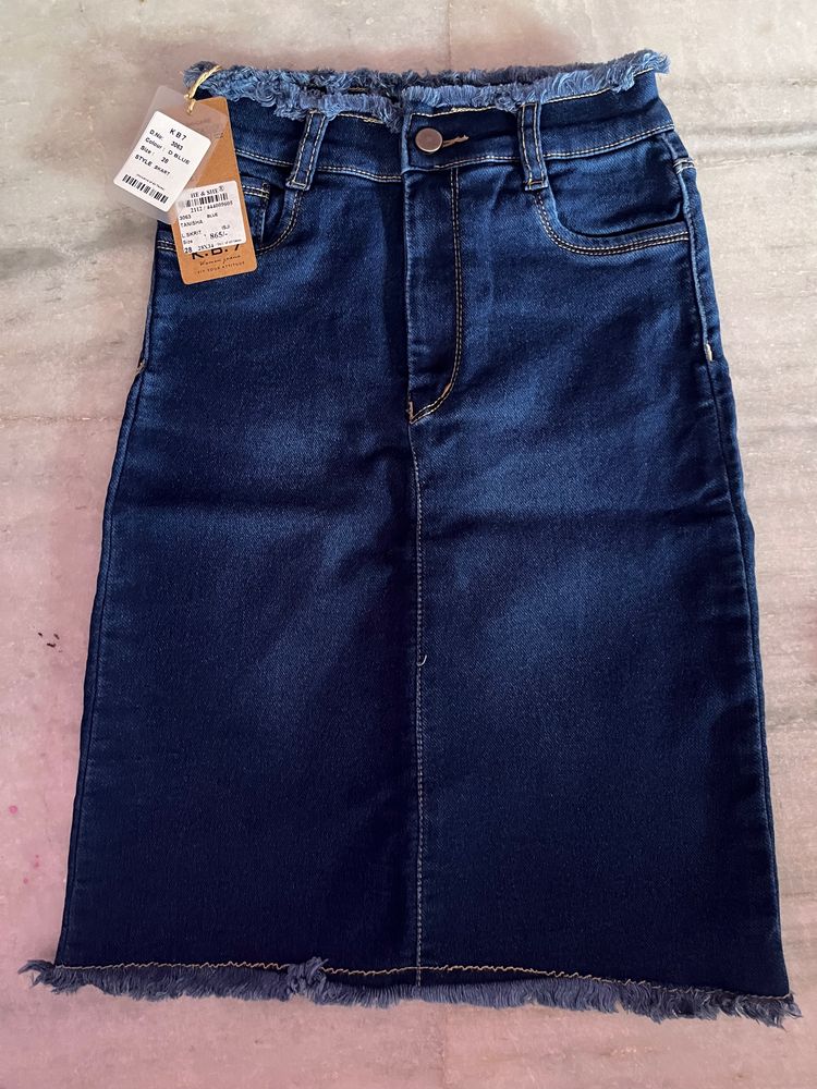 Denim Skirt