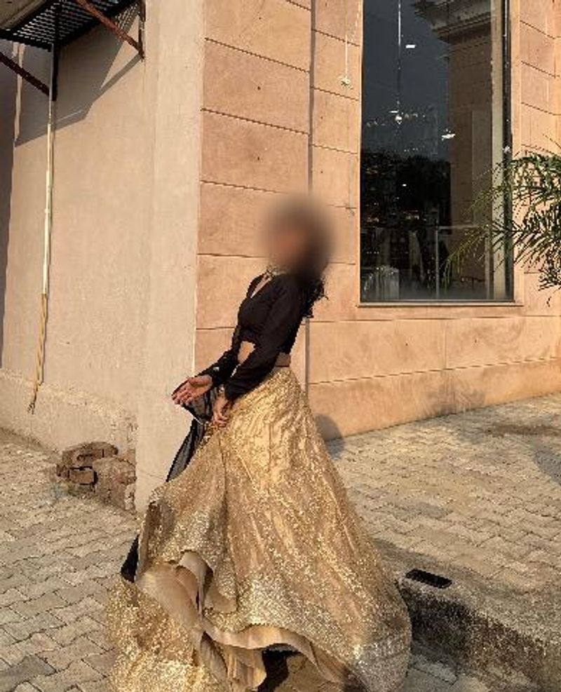 Sparkling Lehenga Choli Set deepika padukone inspi