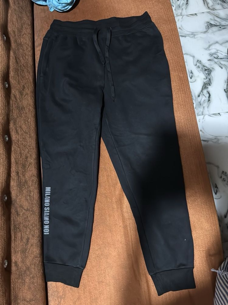 Men's Black Joggers