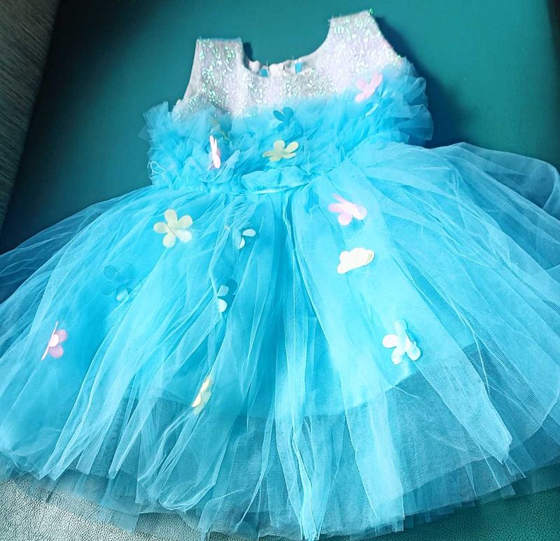 Baby Girl Net Frock