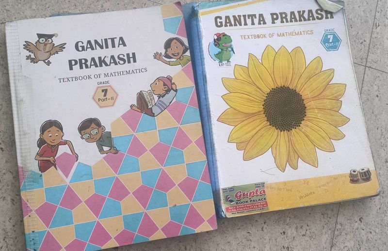 Books > Textbooks | Ganita Prakash Math Textbook Grade 7 | Freeup