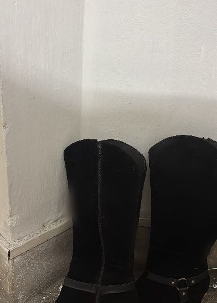Black Knee-High Boots
