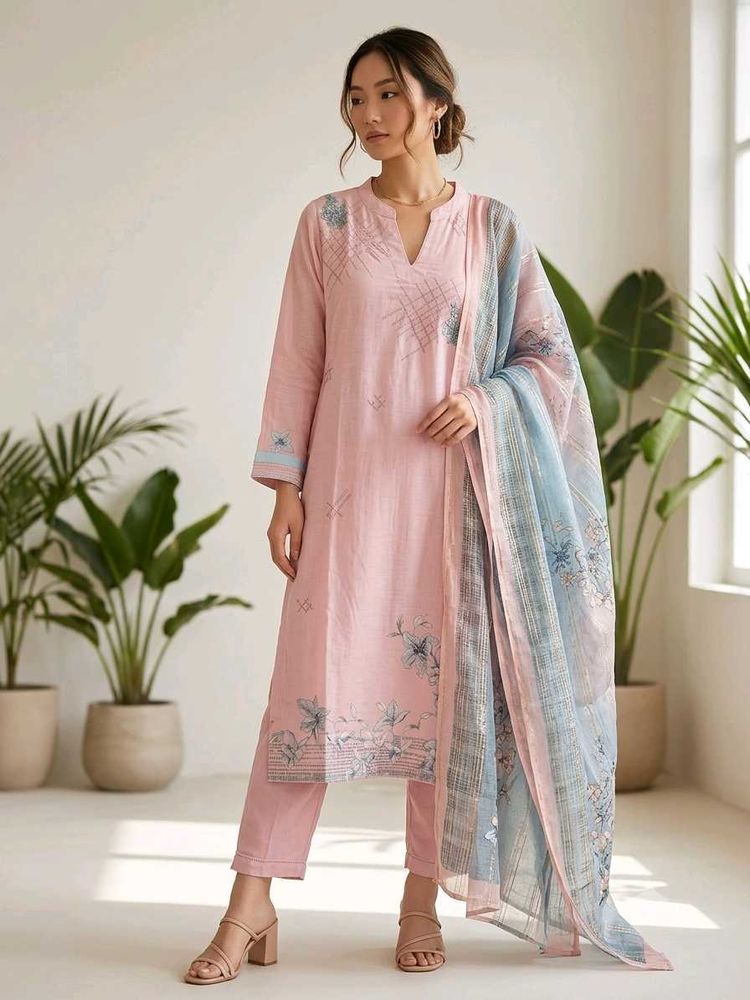 🎉Today only🎉Pink Kurta Set