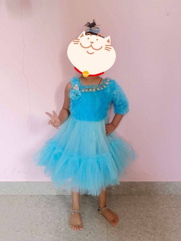 Cute Blue frock