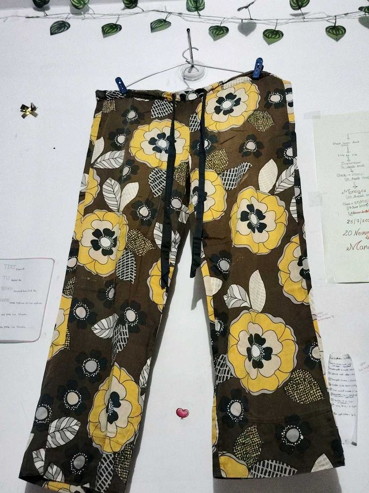 💖 Boho Floral Print Wide Leg Pants 🎀