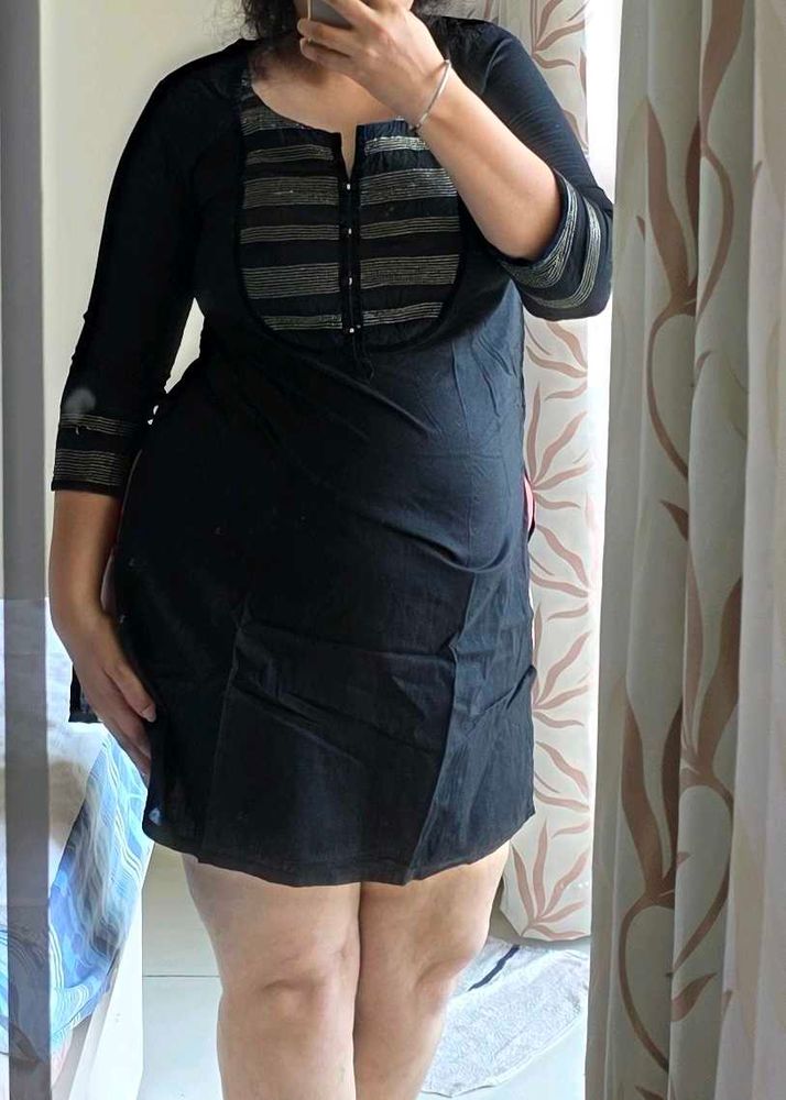 Black Kurta